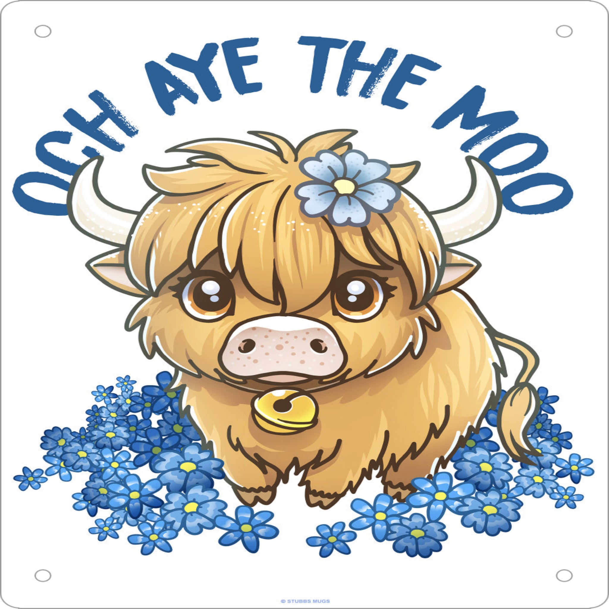 Och Aye the Moo Mini Tin Sign