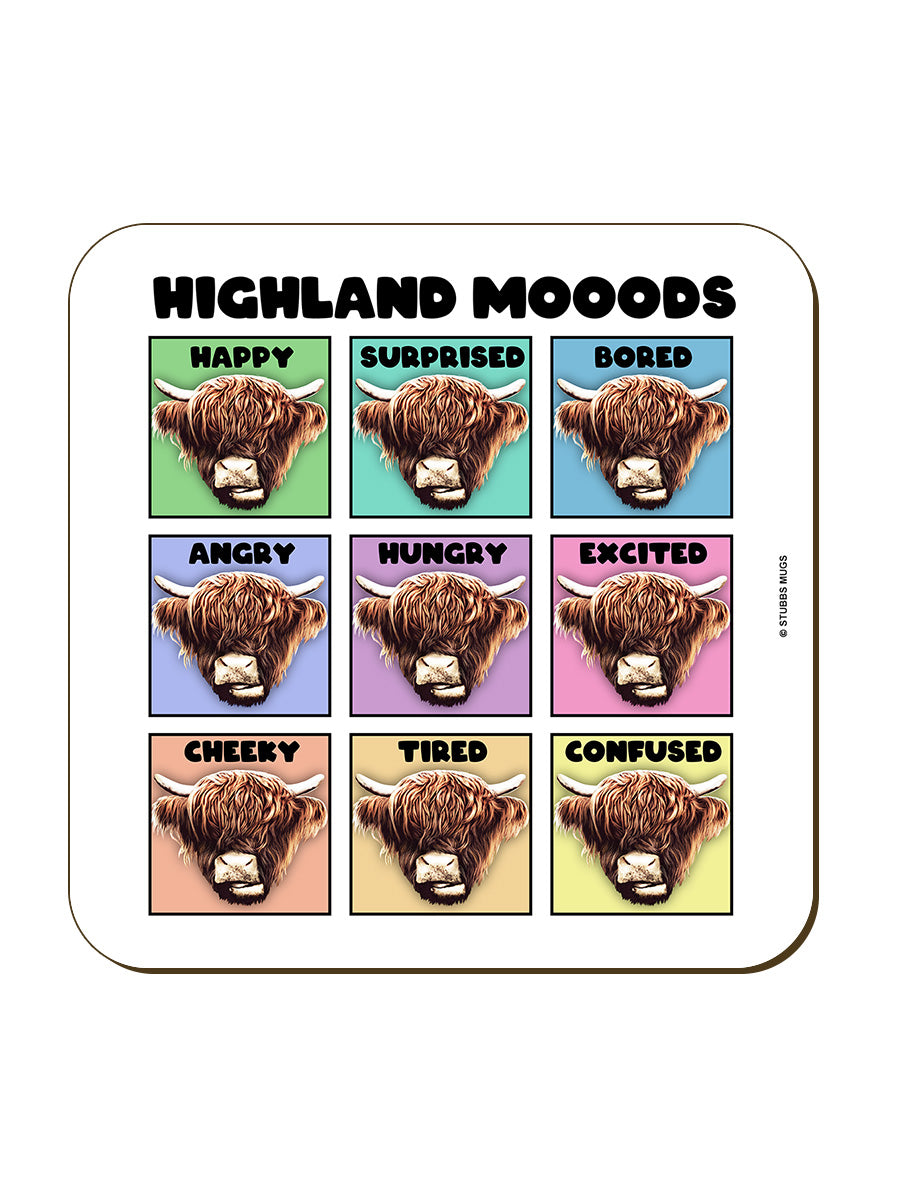 Highland Mooods Coaster