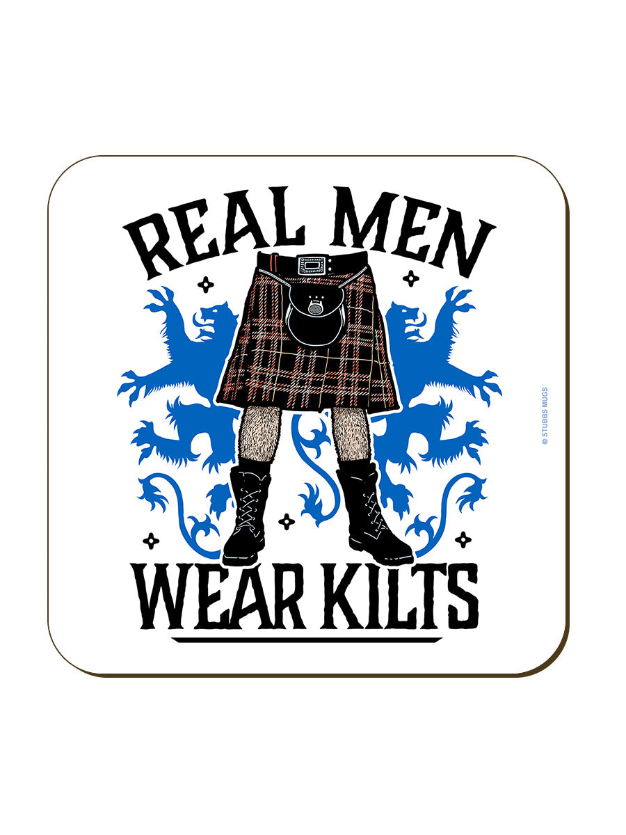 Real Men Wear Kilts Coaster