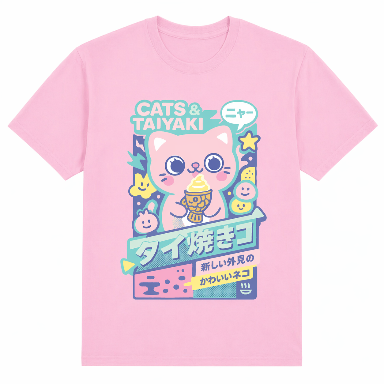 Pango Cats & Taiyaki T-Shirt