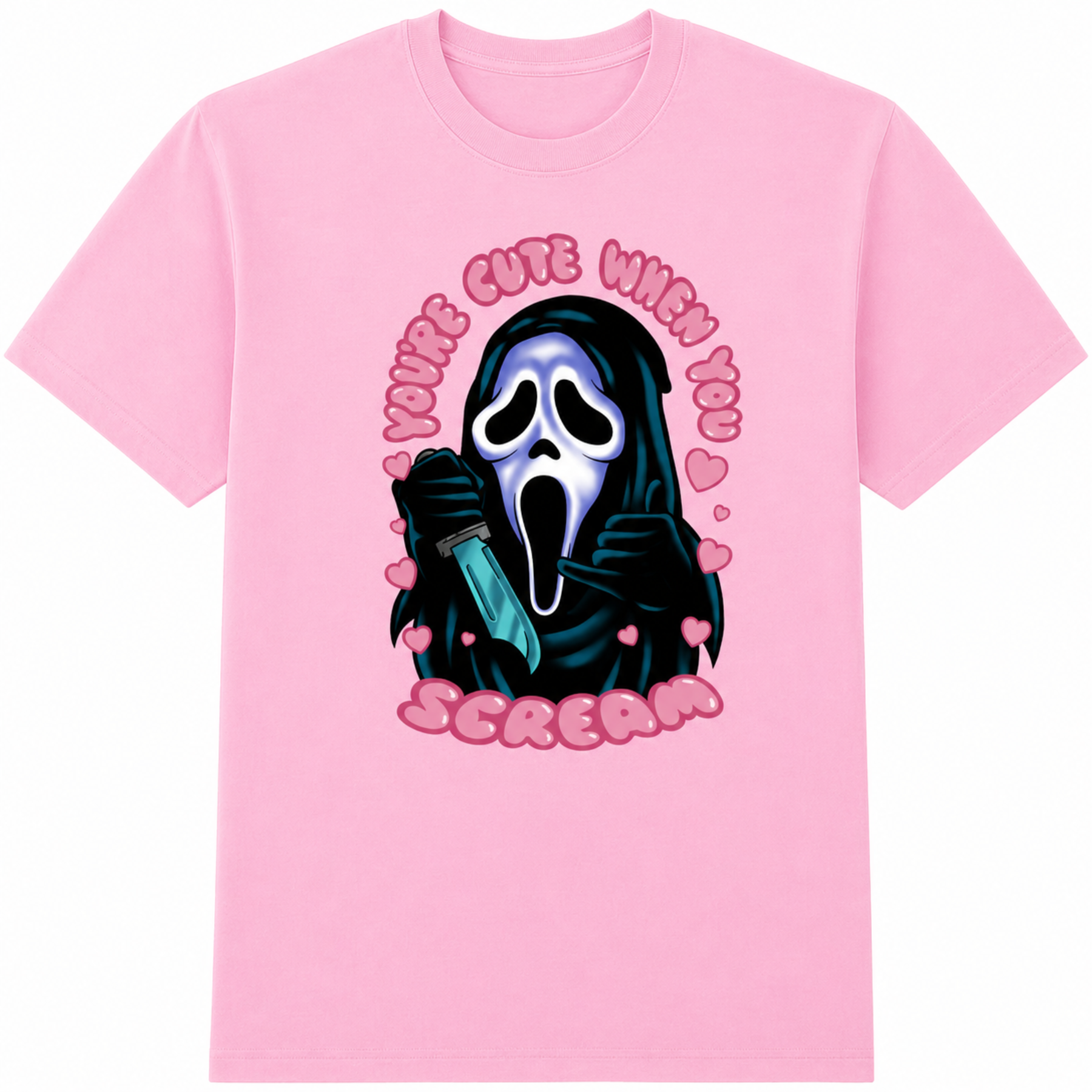 Ghostface You're Cute When You Scream T-Shirt