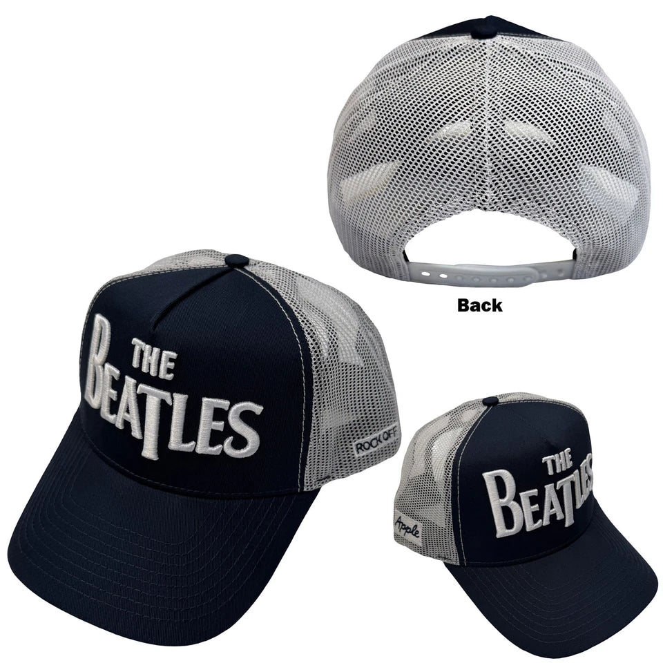 The Beatles Drop T Logo Trucker