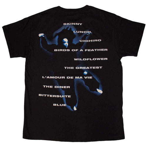 Billie Eilish Hit Me Hard And Soft Tracklist T-Shirt With Back Print