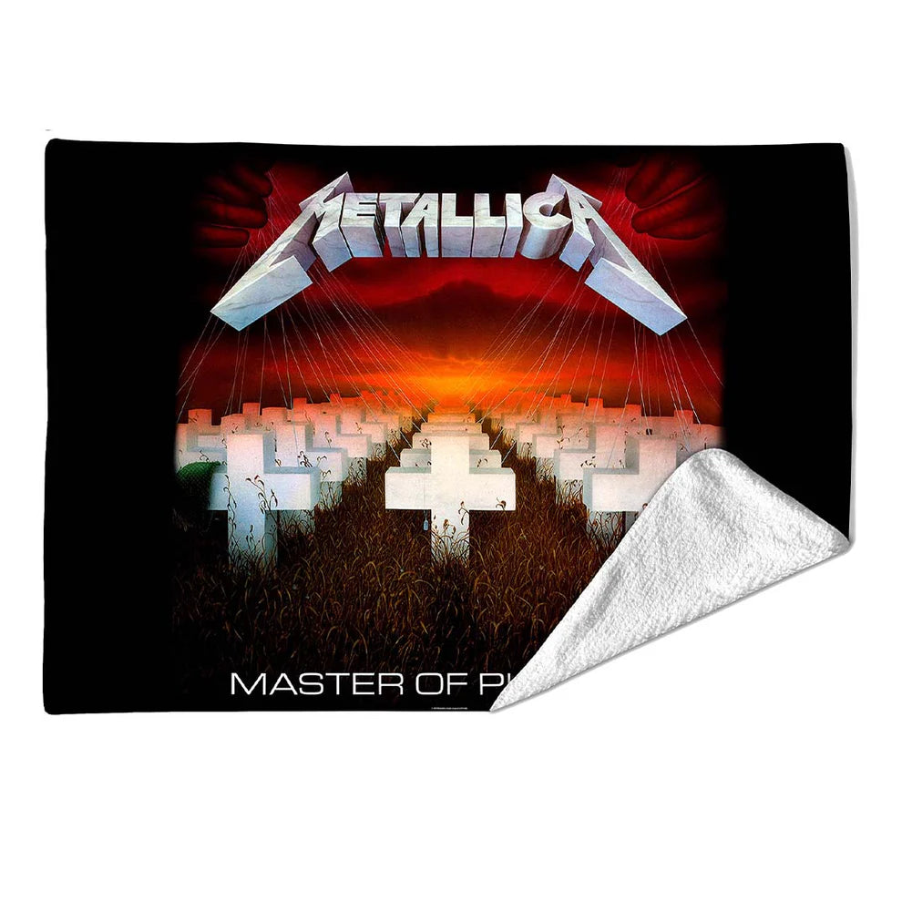 Metallica Master Of Puppets Sherpa Fleece Blanket