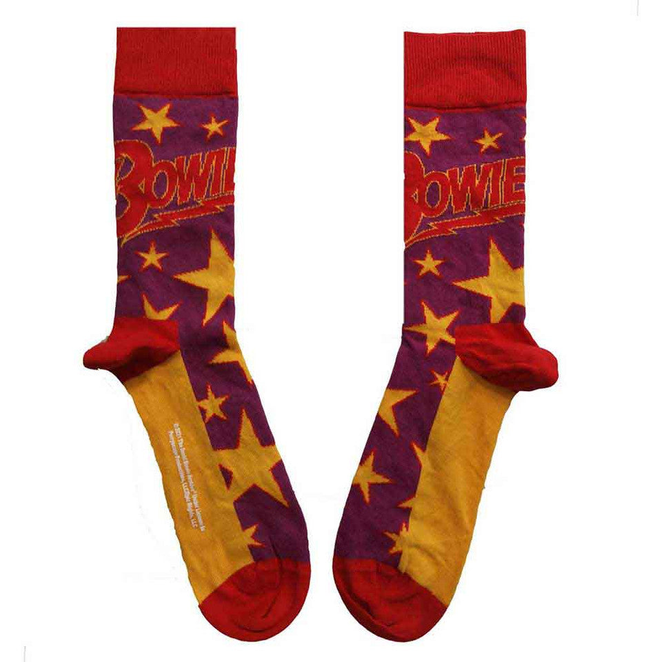 David Bowie Stars Infill Men's Socks
