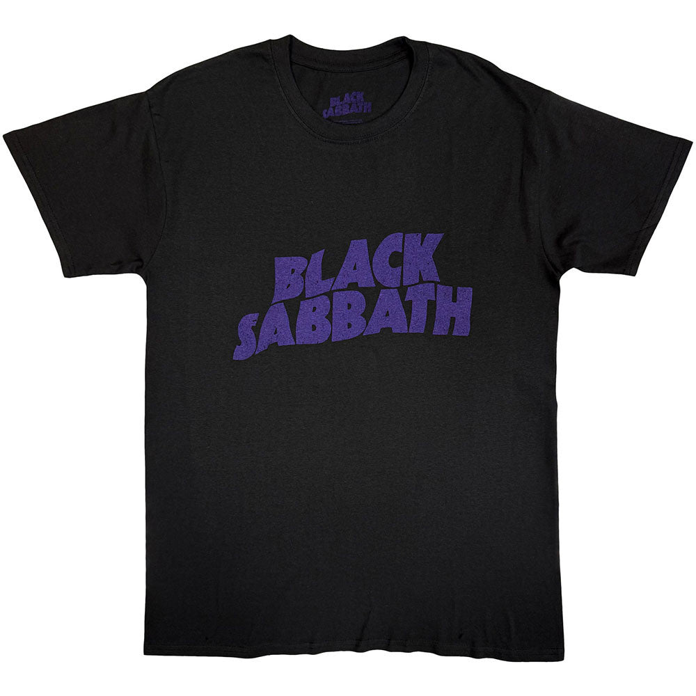 Black Sabbath Wavy Logo Vintage T-Shirt