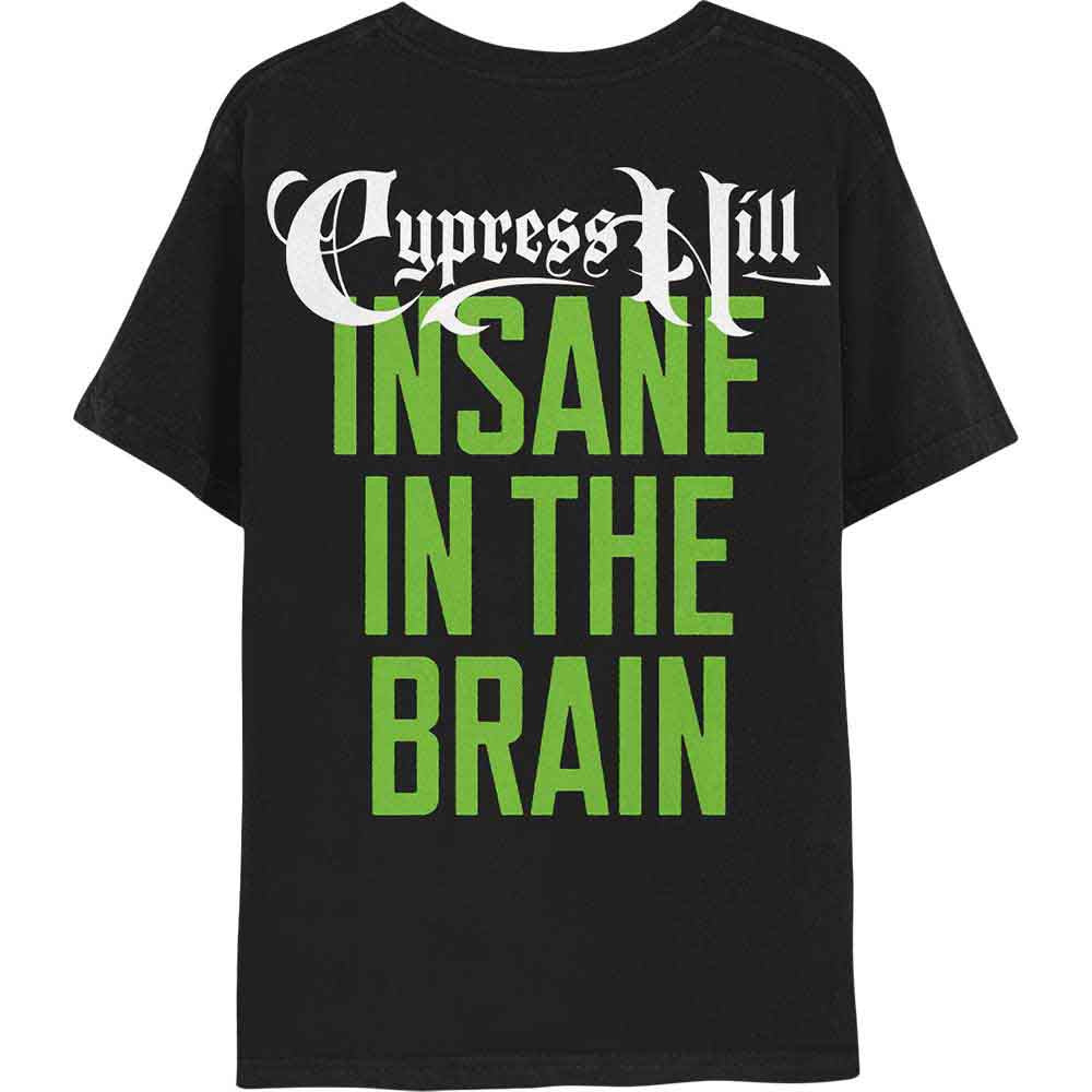 Cypress Hill Insane In The Brain T-Shirt With Back Print