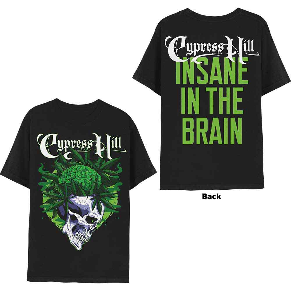 Cypress Hill Insane In The Brain T-Shirt With Back Print