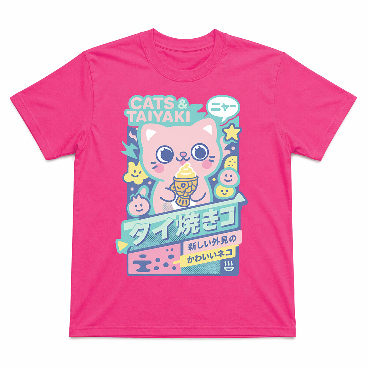Pango Cats & Taiyaki Kids T-Shirt