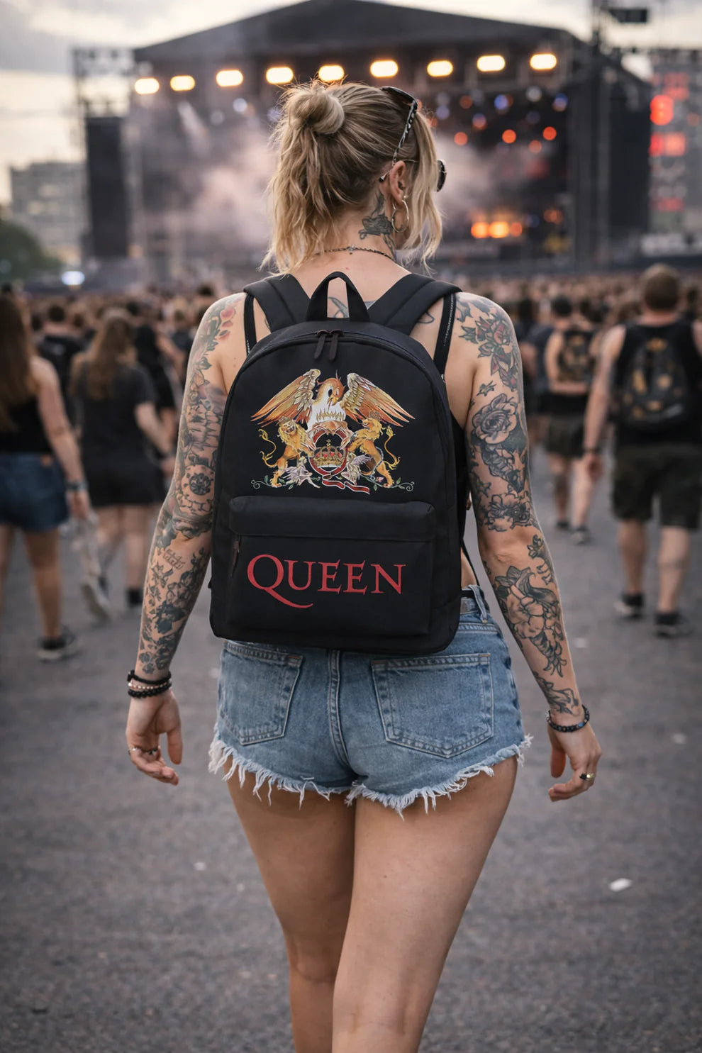 Queen Crest Laptop Backpack