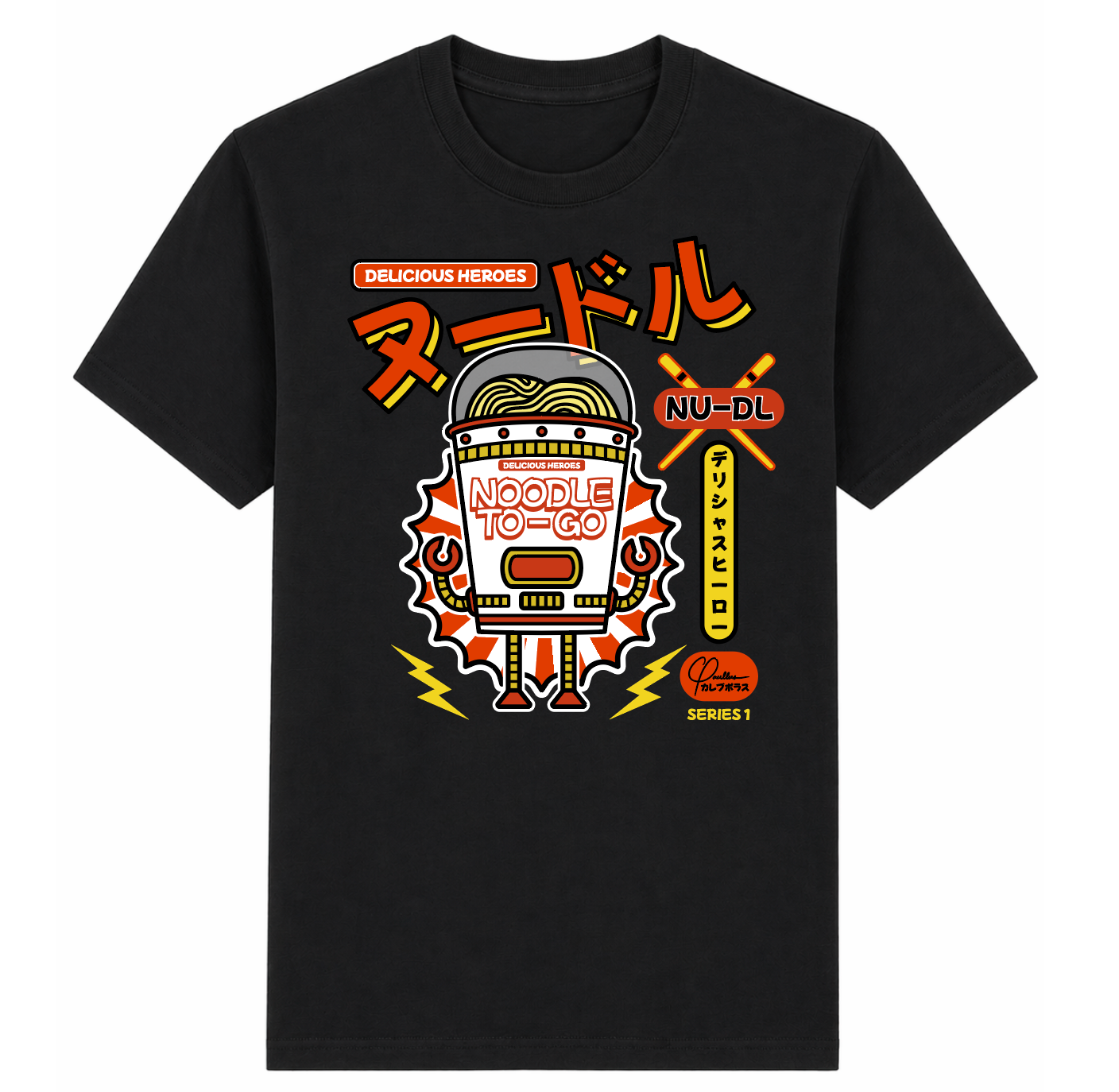Delicious Heroes Noodle To Go T-Shirt