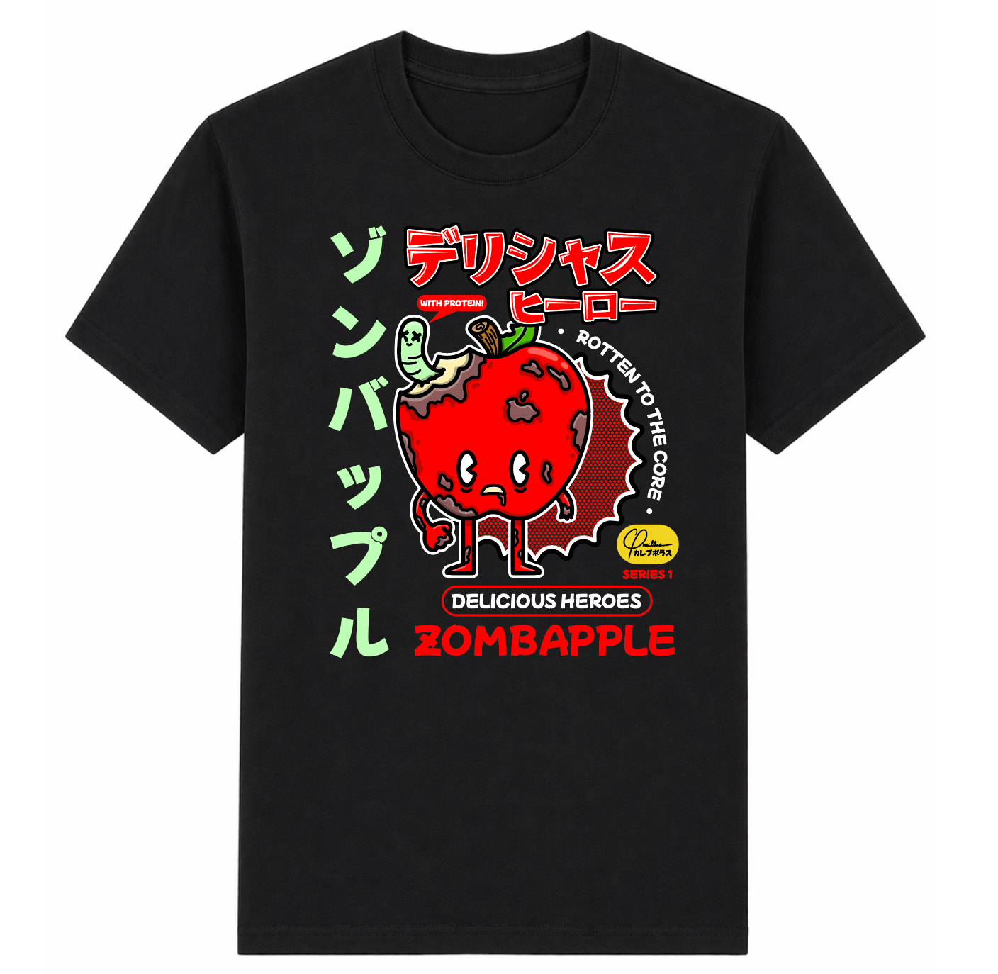 Delicious Heroes Zombapple T-Shirt