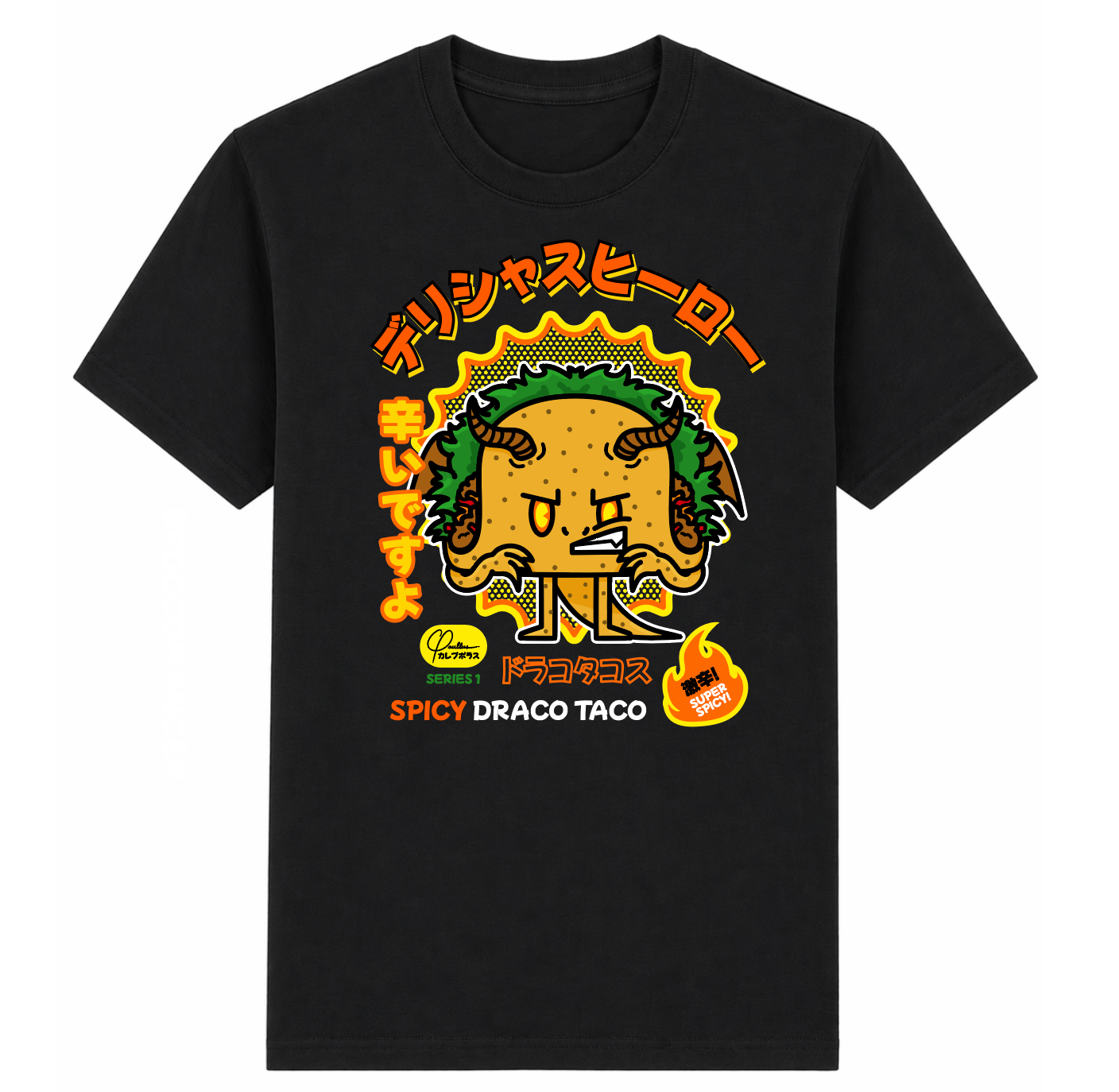Delicious Heroes Spicy Draco Taco T-Shirt