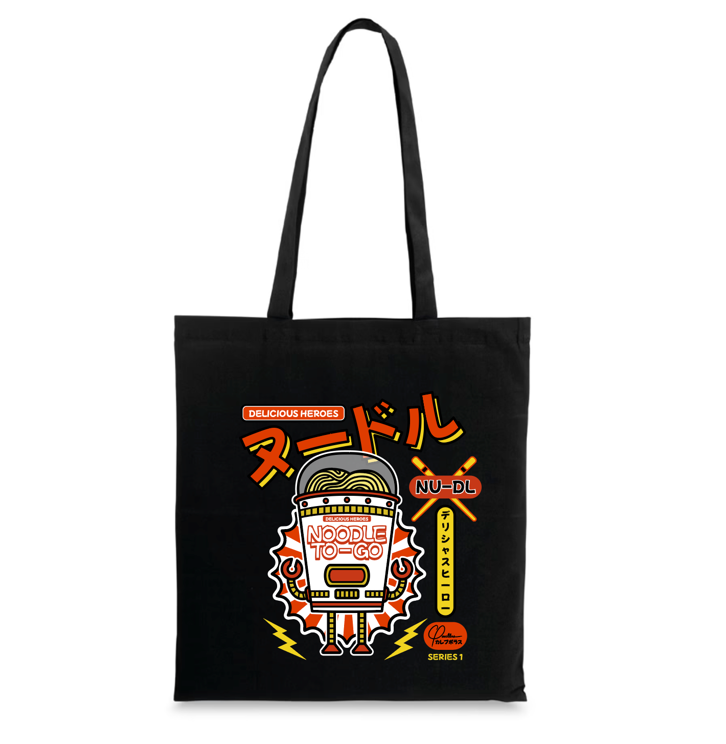 Delicious Heroes Noodle To Go Tote Bag