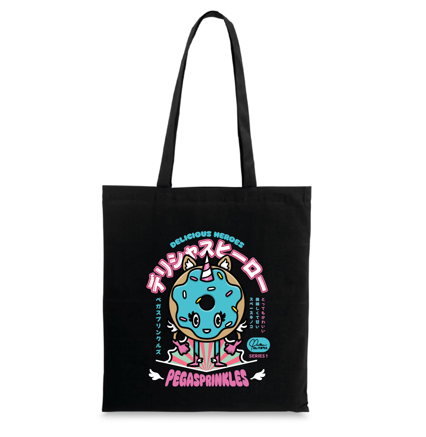 Delicious Heroes Pegasprinkles Tote Bag