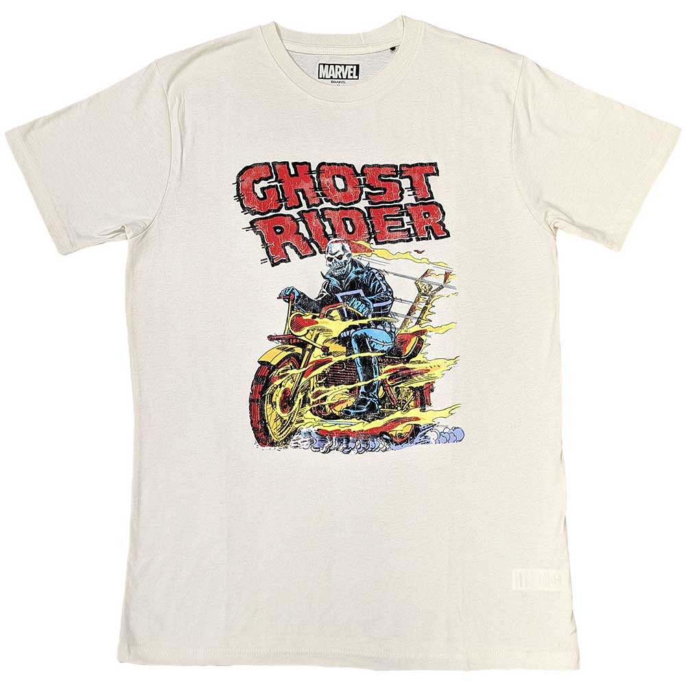 Marvel Comics Ghost Rider Bike T-Shirt – Spike Leisurewear