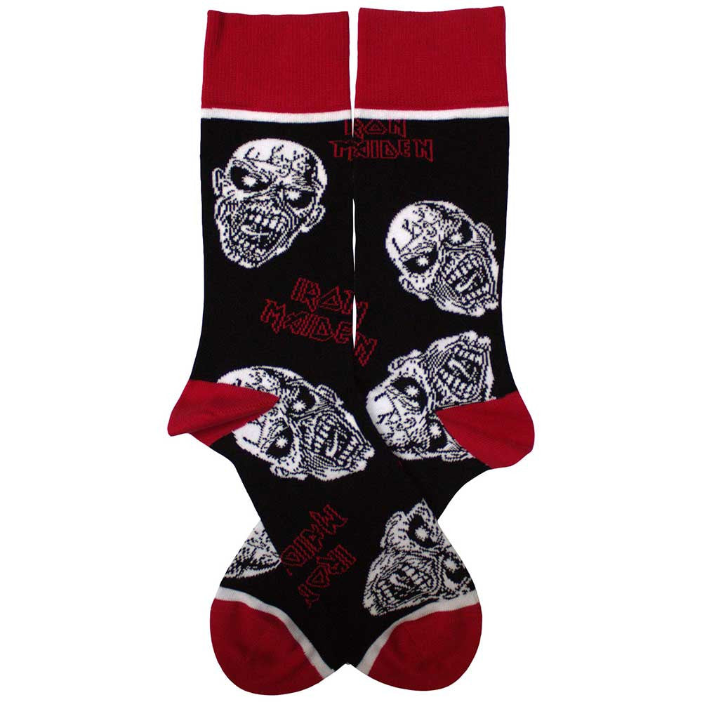Iron Maiden Eddie Skulls Men's Socks