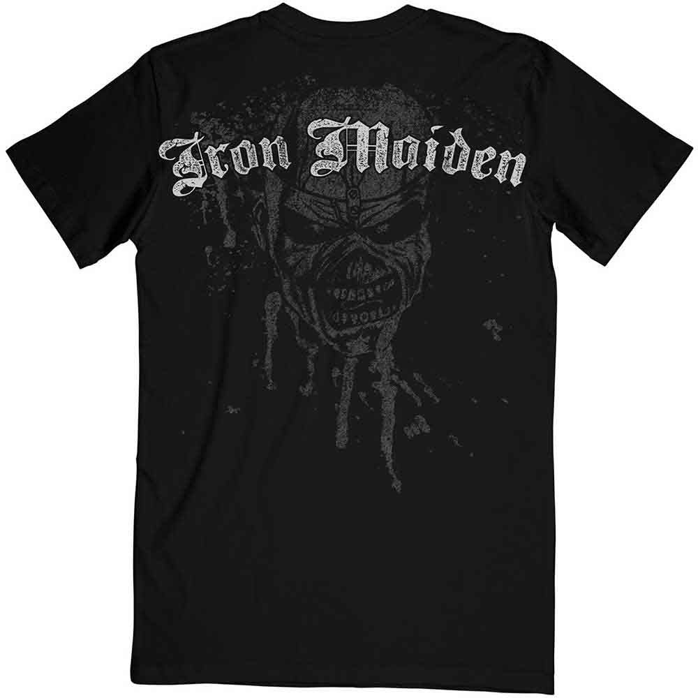 Iron Maiden Sketched Trooper T-Shirt With Back Print
