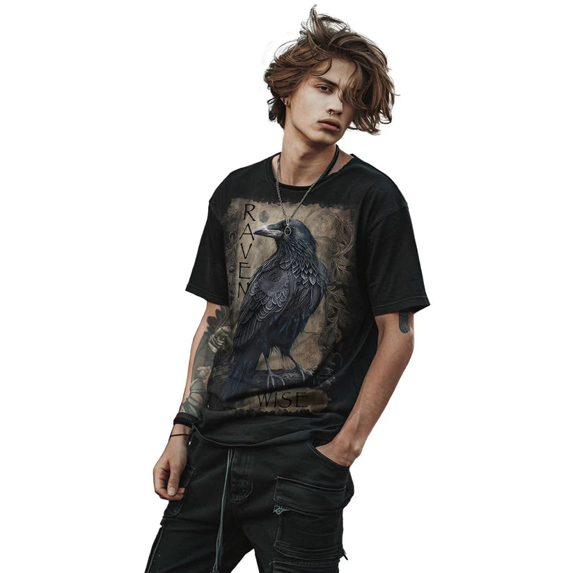 Spiral Raven Wise T-Shirt