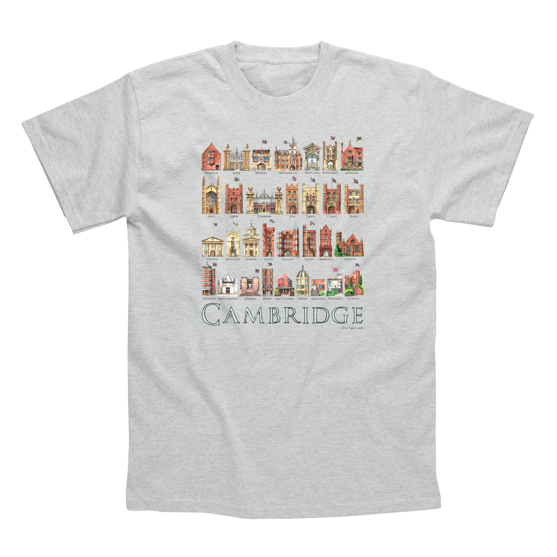 Cambridge Colleges T-Shirt