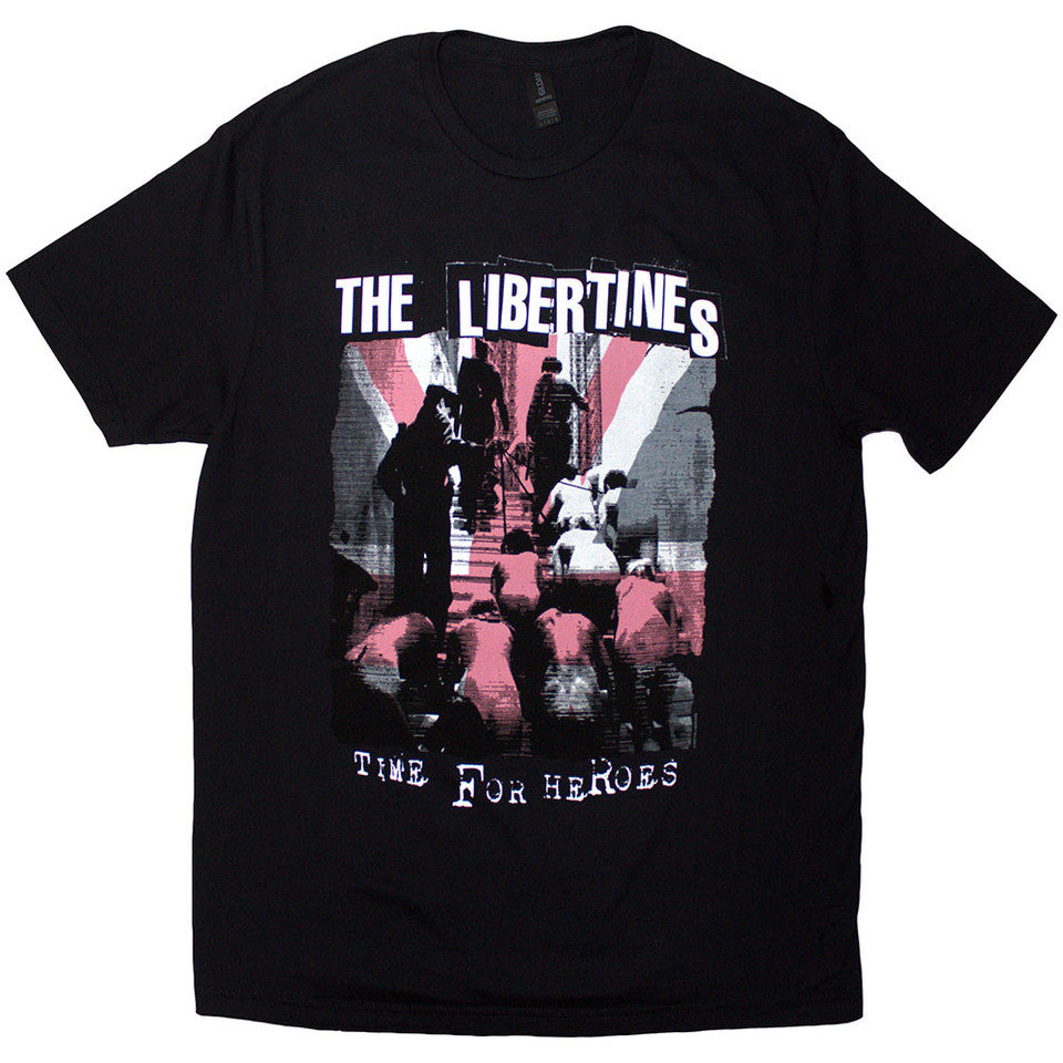The Libertines Time For Heroes Flag T-Shirt