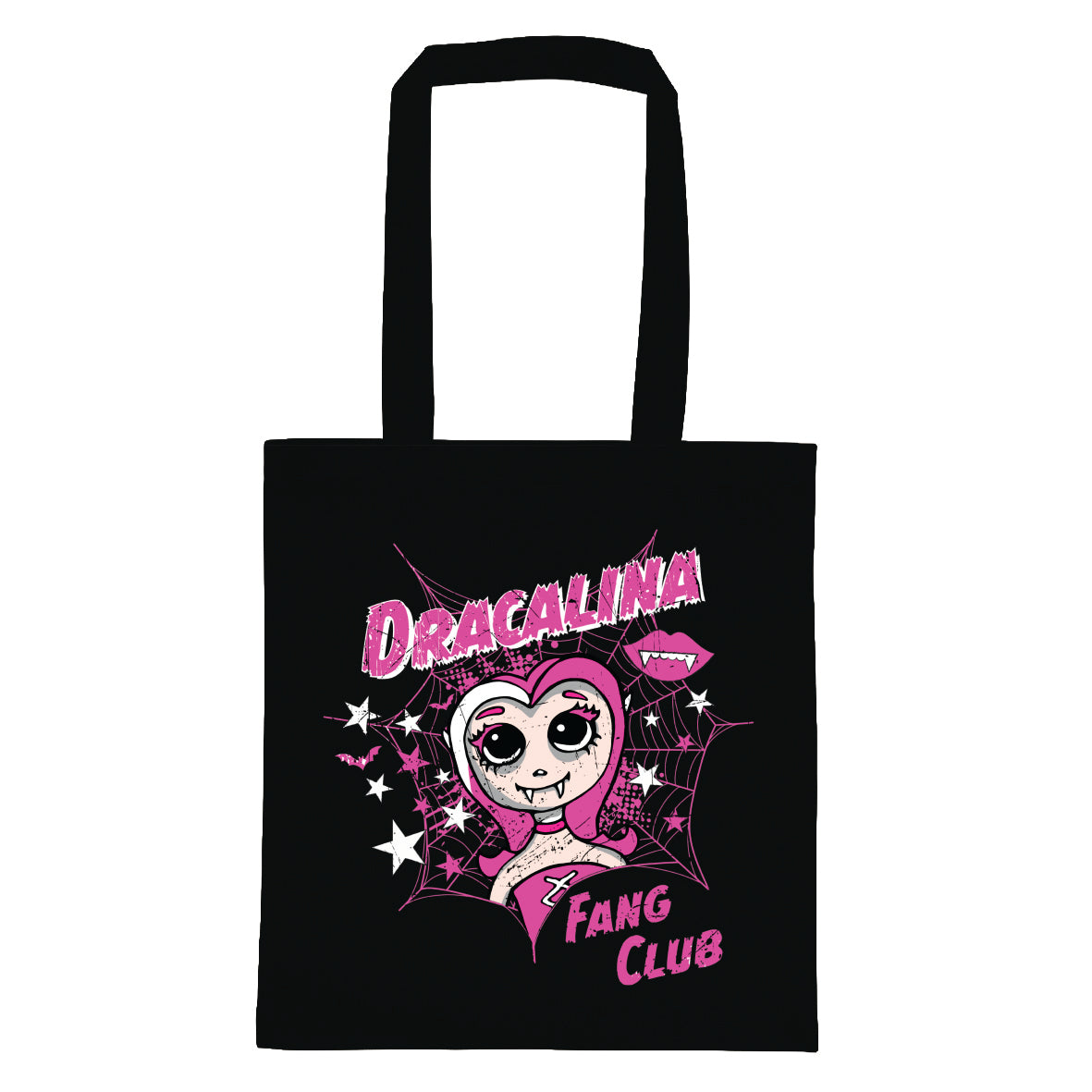 My Charming Dead Dracalina Fang Club Tote Bag