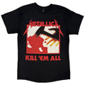 Metallica Kill 'Em All Tracks T-Shirt With Back Print