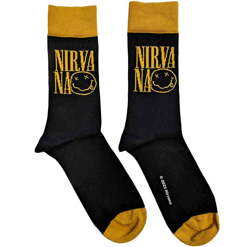 Nirvana Logo Stacked Men's Socks
