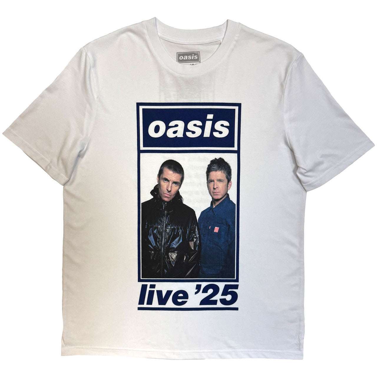 Oasis Colour Photo Live '25 World Tour T-Shirt With Back Print (Ex-Tour)