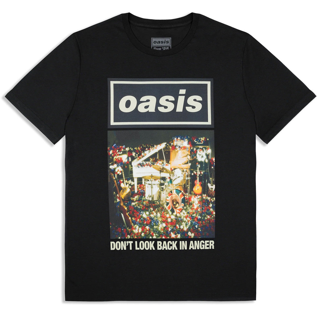 Oasis Don't Look Back In Anger Single Cover T-Shirt (Ex-Tour)