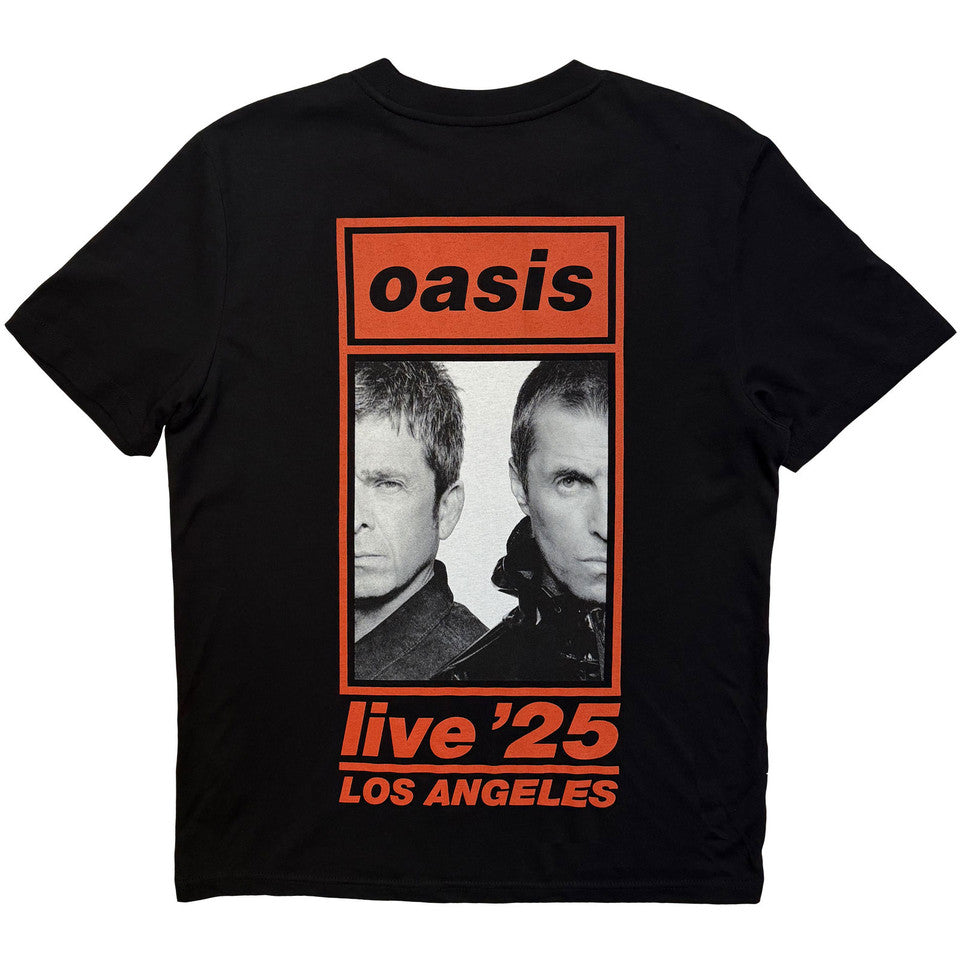 Oasis Los Angeles Half Faces With Back Print (Ex-Tour)