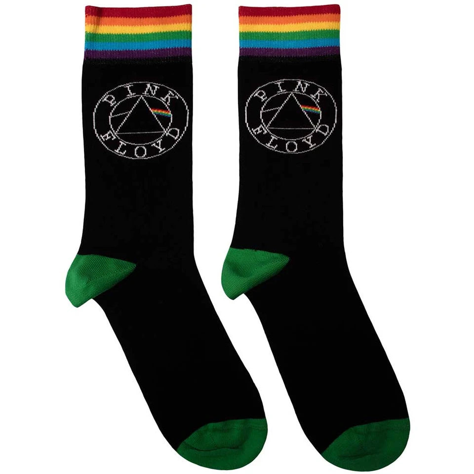 Pink Floyd Circle Logo Men's Socks