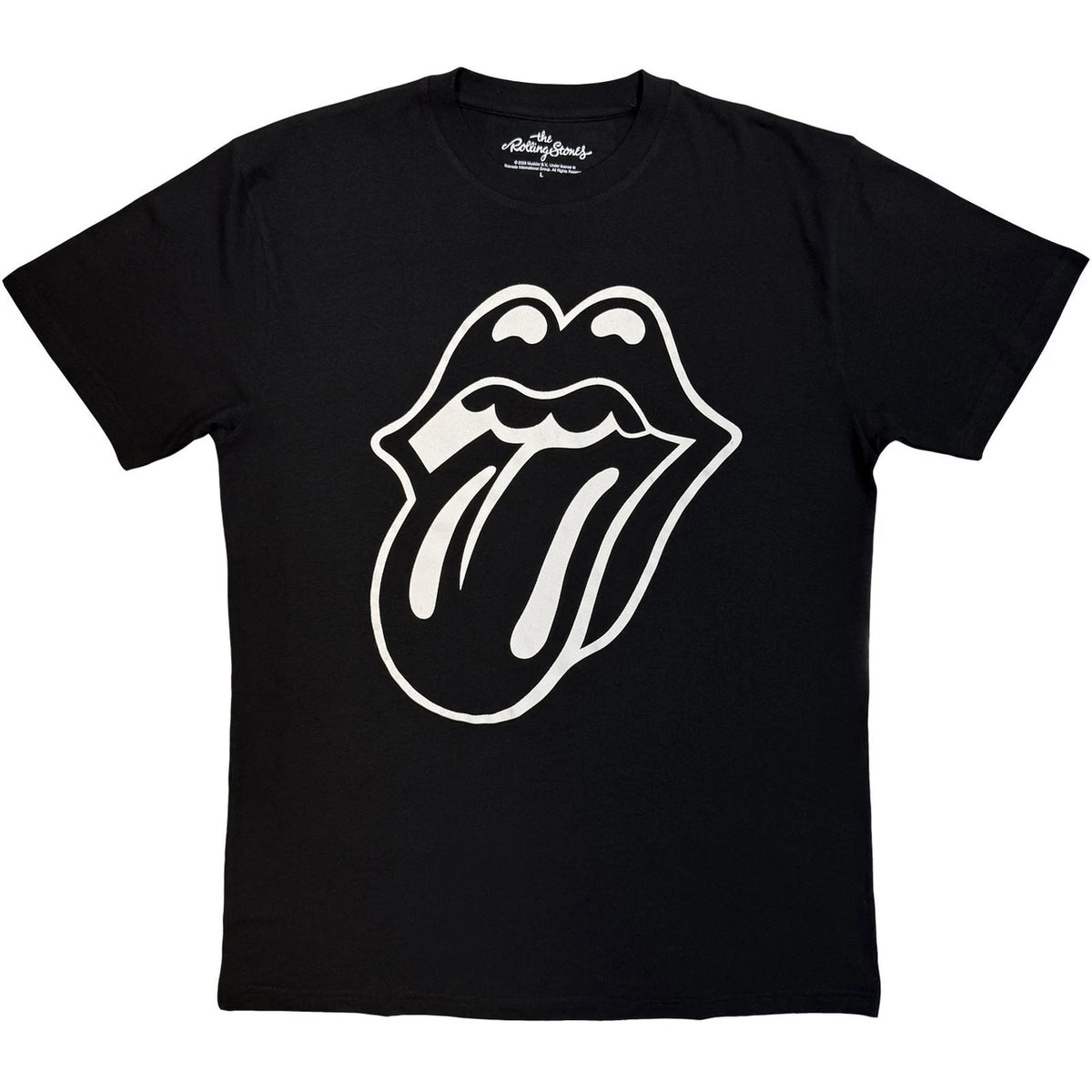 The Rolling Stones Classic Tongue Mono T-Shirt