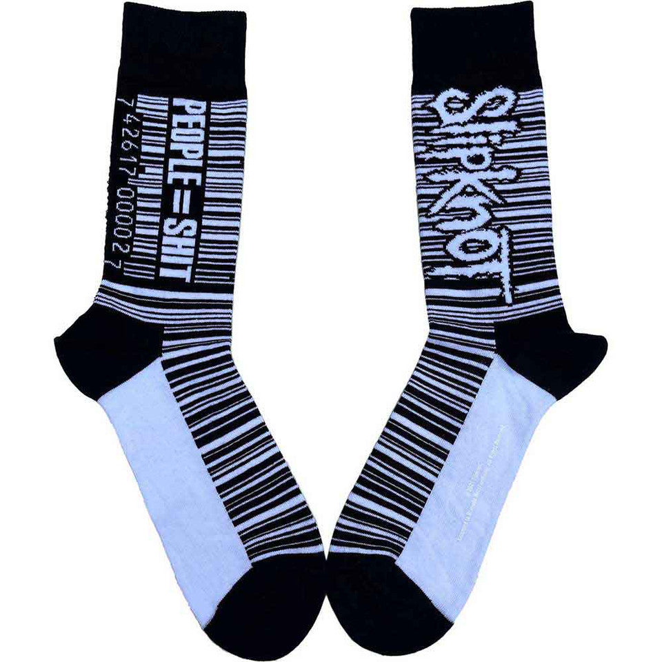 Slipknot Barcode Men's Socks