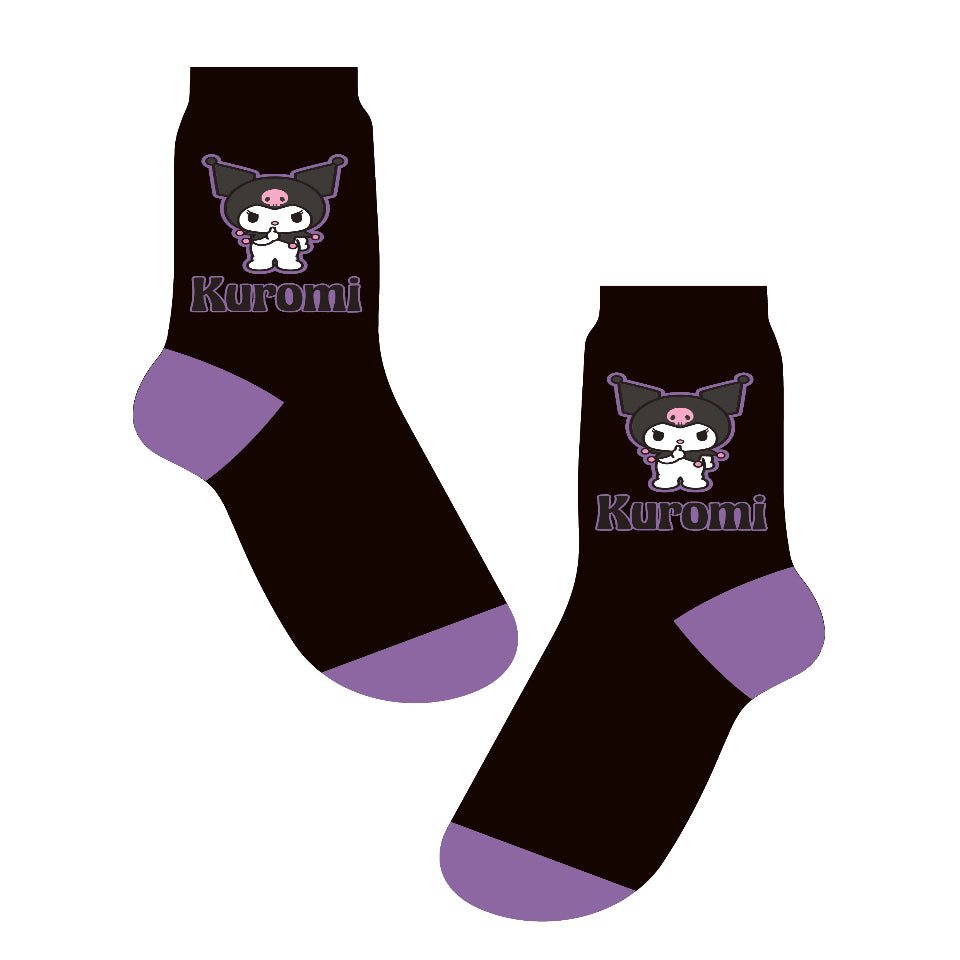 Sanrio Kuromi Ladies Socks