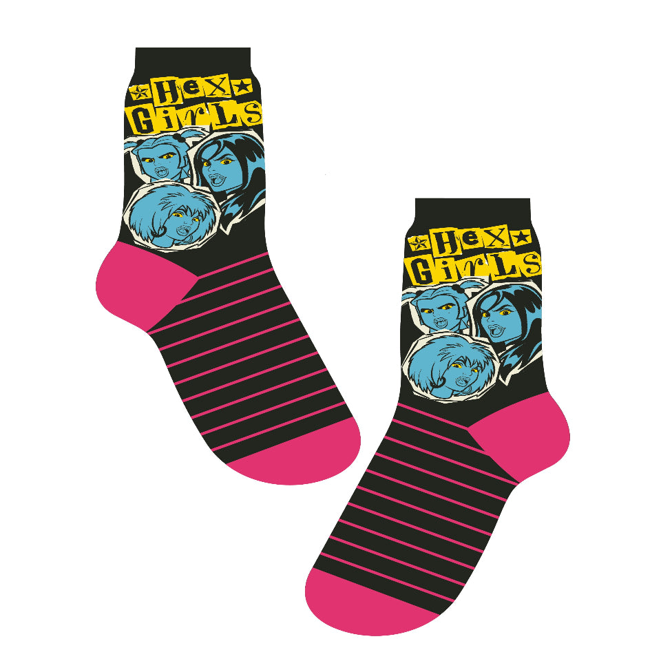 Scooby Doo Hex Girls Ladies Socks