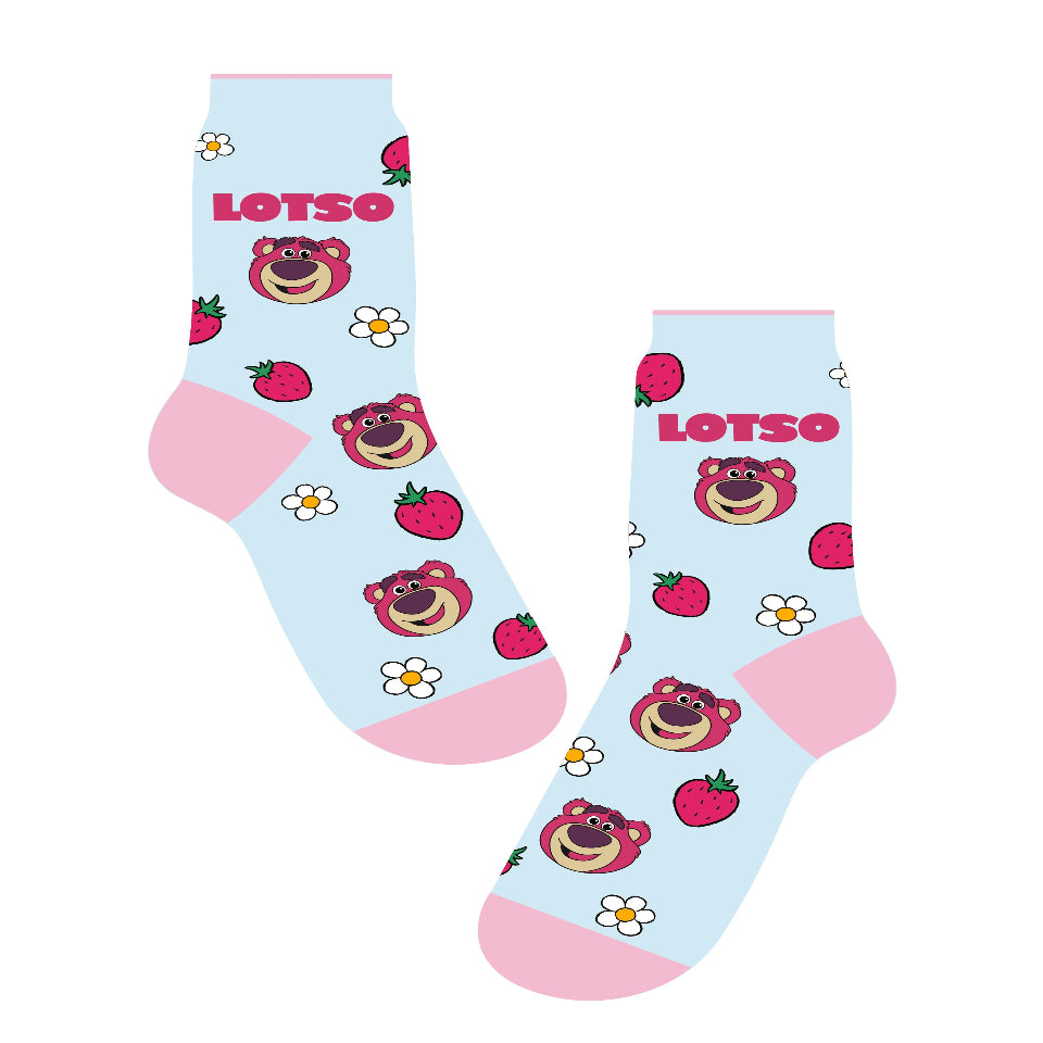Toy Story Lotso AOP Ladies Socks