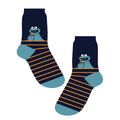Sesame Street Cookie Monster Mens Socks