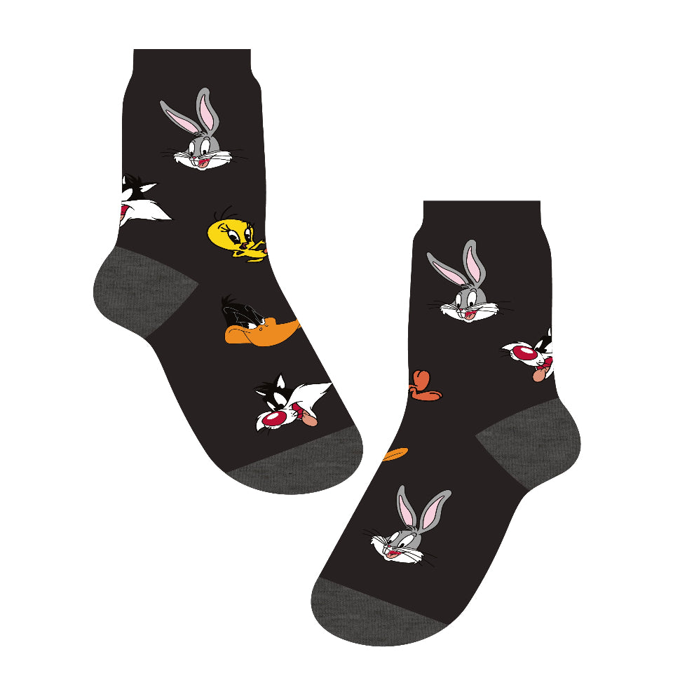 Looney Tunes Characters AOP Mens Socks