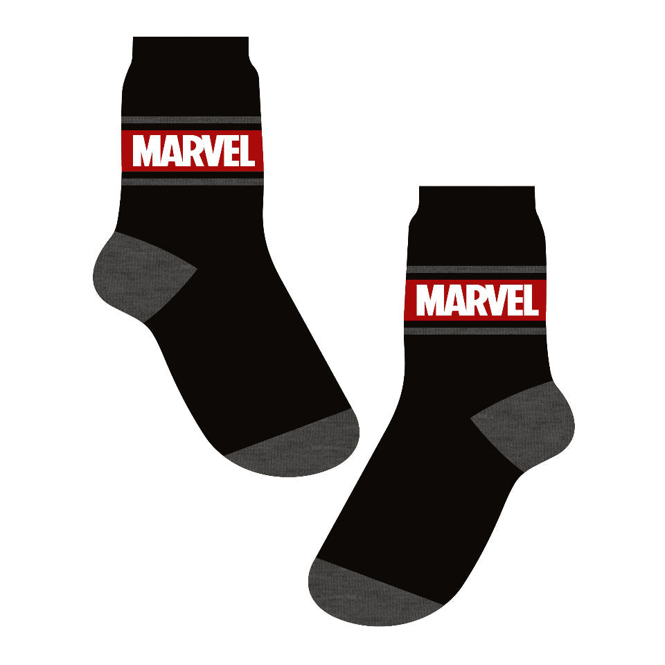 Marvel Logo Mens Socks