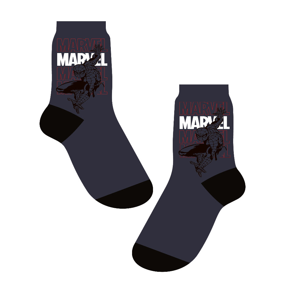 Marvel Spiderman Mens Socks