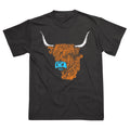 Highland Cow Blue Nose T-Shirt