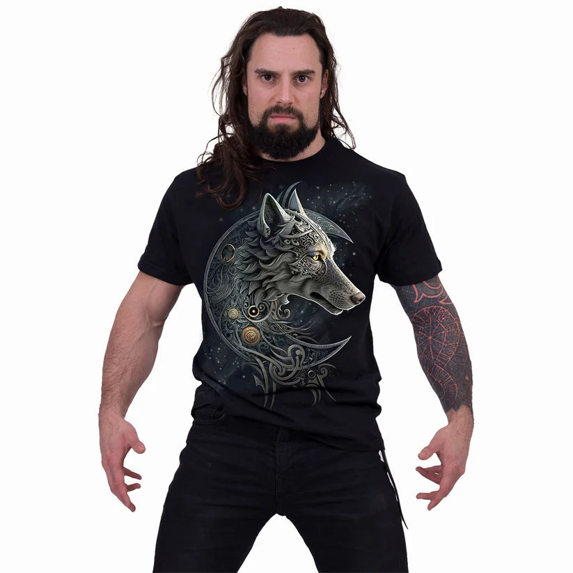 Spiral Celtic Wolf T-Shirt