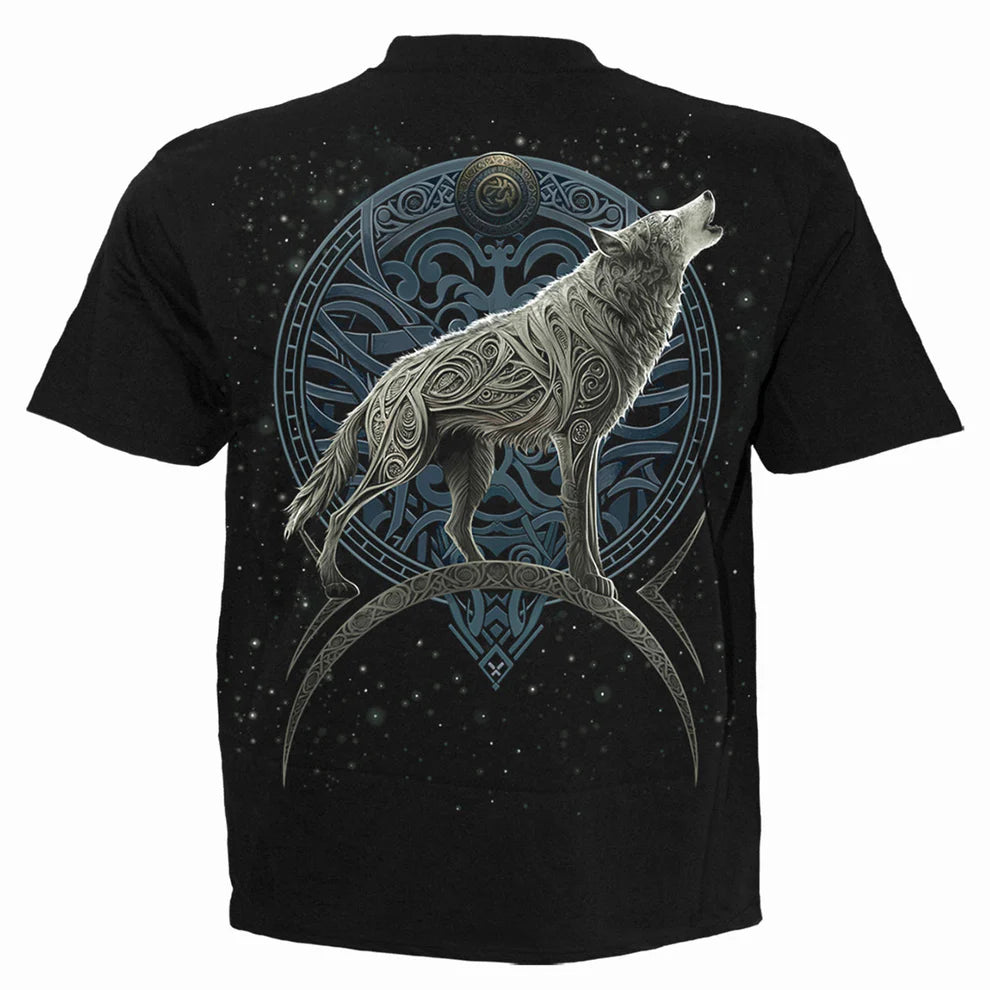 Spiral Celtic Wolf T-Shirt