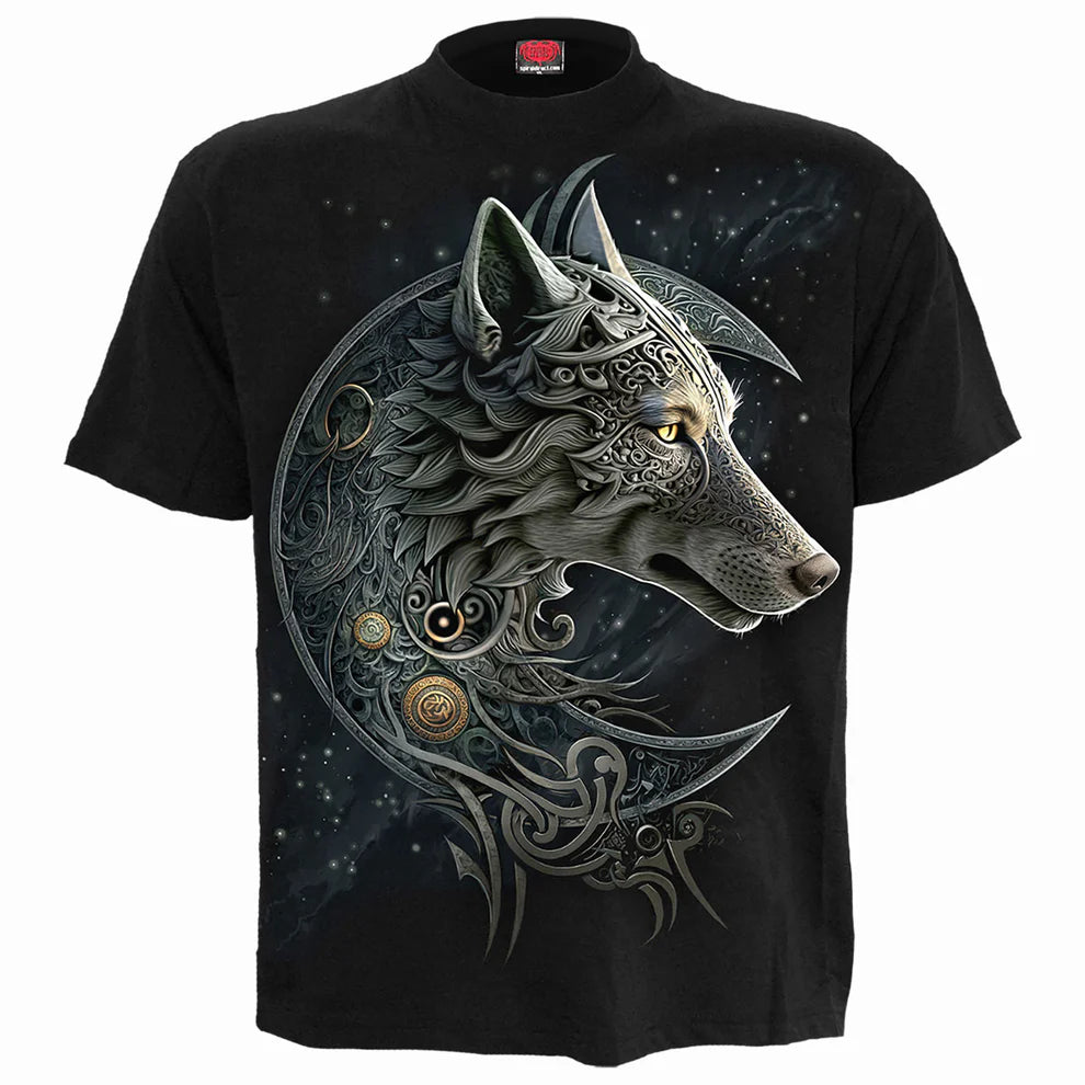 Spiral Celtic Wolf T-Shirt