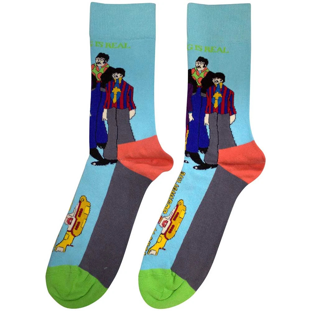 The Beatles Sub & Band Men's Socks