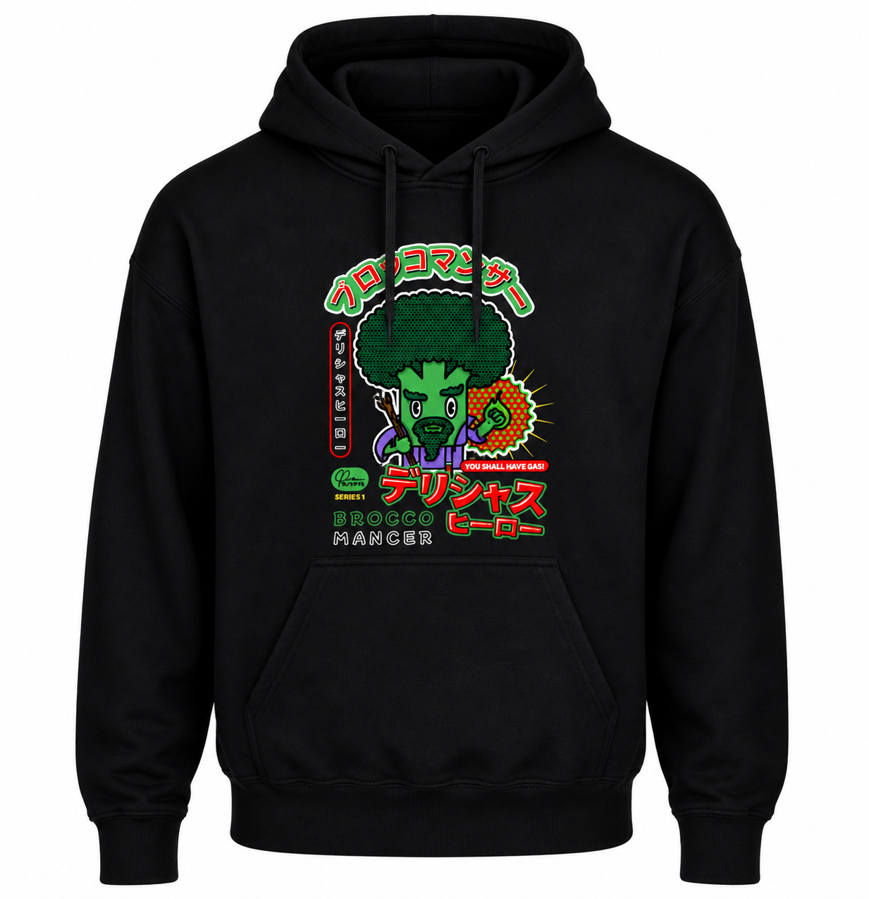 Delicious Heroes Broccomancer Hoodie