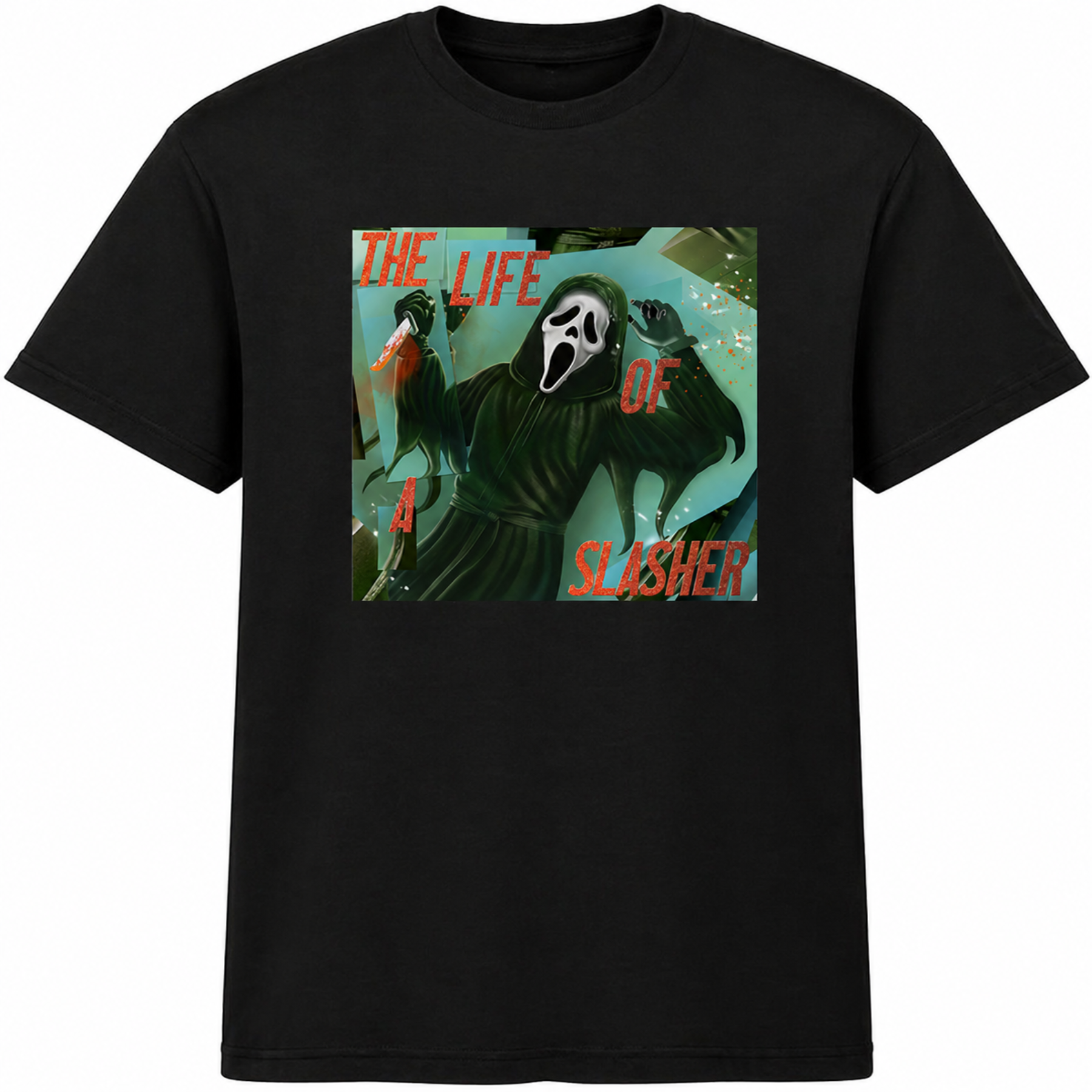 Ghostface The Life Of A Slasher T-Shirt